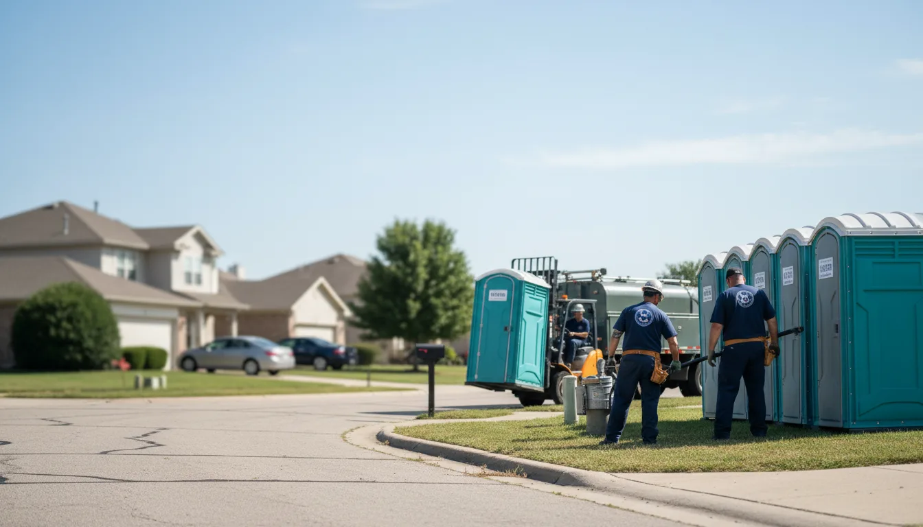 Porta Potty Rental in Derma, MS near me